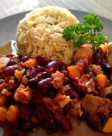 Haricots rouges à la brésilienne (Feijoada)