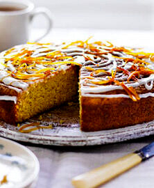 Gâteau de polenta à l’orange