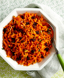 Salade de carottes à l’oriental