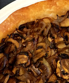 Tarte aux champignons