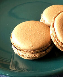 Macarons au cacao – sans amandes