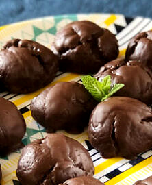 Cookies menthe-chocolat