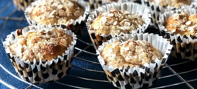 Muffins à la datte et à la banane