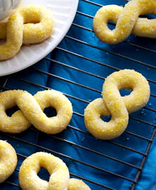 Biscuits italiens au citron (Biscotti morbidi al limone)