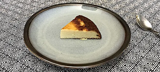 Gâteau léger au fromage blanc sans gluten