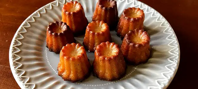 Cannelés sans gluten