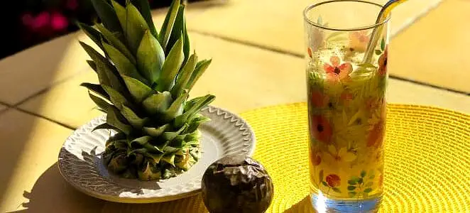 Smoothie ananas fruit de la passion