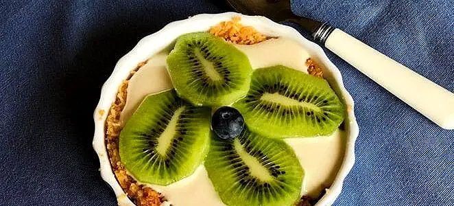 Tartelette tout coco au kiwi