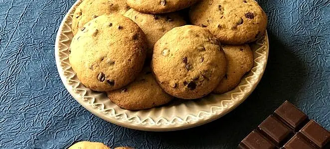 Cookies sans gluten aux pépites de chocolat