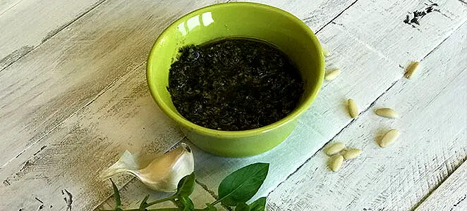 Pesto de basilic