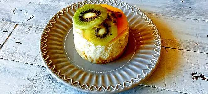 Cheesecake aux fruits des îles