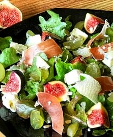 Salade d’automne aux figues