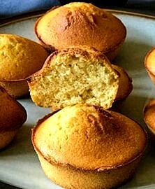 Muffins légers sans gluten à la compote de pomme