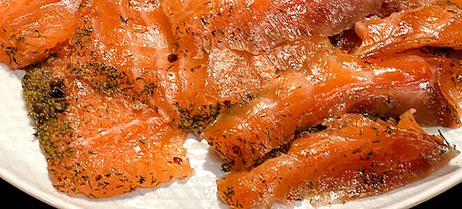 Saumon Gravlax