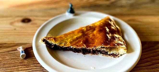 Galette des rois à la crème de marron et chocolat (sans gluten)