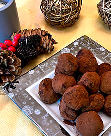 Truffes au chocolat